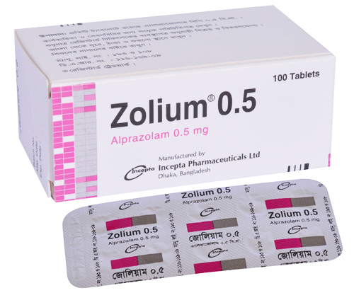 Picture of Zolium 0.5 Tablet
